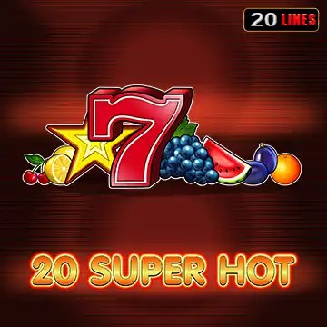 20 Super Hot by Amusnet Interactive, showcased at 500casino.lt – game logo