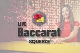 Play the Baccarat Squeeze slot by Evolution on 500 Casino