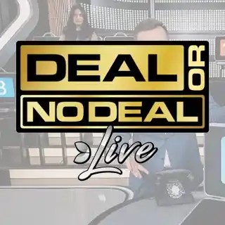 Deal or No Deal Live online game logo by Evolution on 500casino.lt