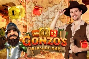 Gonzo&#039;s Treasure Map online slot from Evolution – play at 500casino.lt