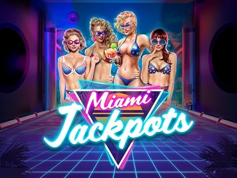 Miami Jackpots logo by Booming Games at 500 Casino