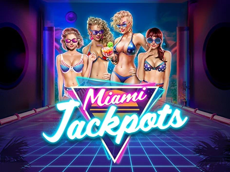 Miami Jackpots logo by Booming Games at 500 Casino