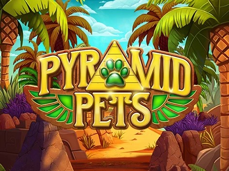 Pyramid Pets slot logo by Play&#039;n GO at 500 Casino