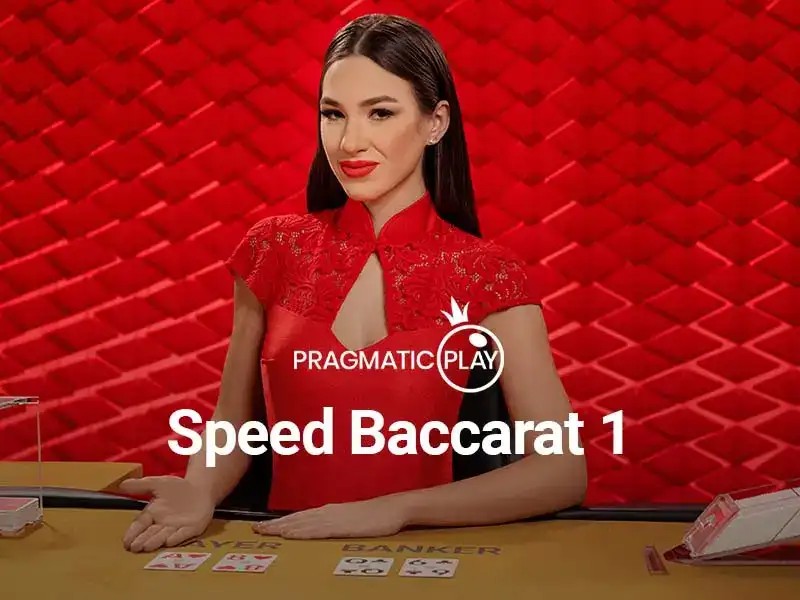 Speed Baccarat slot logo by Atmosfera at 500 Casino