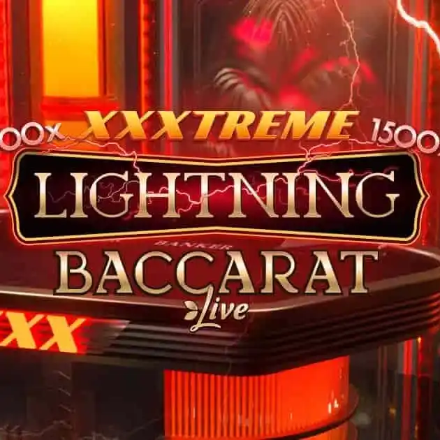 Try XXXtreme Lightning Baccarat slot by Evolution on 500casino.lt – logo image